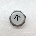 Круглая стеклянная кнопка лифта высокого качества